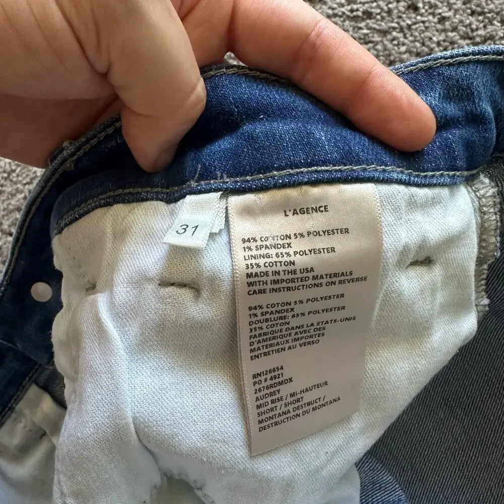 L'AGENCE Audrey Shorts